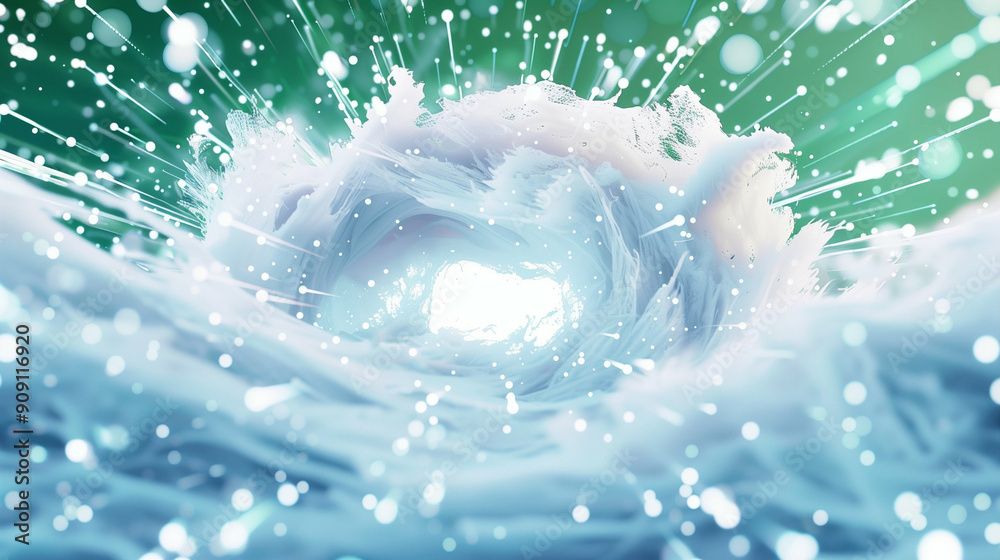 Poster water wave splashes creating dynamic patterns and motion effects. captivating aquatic scene with ene