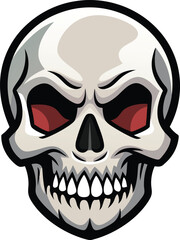 Intricate Skull Vector Art, High-Quality, Scalable, and Ready for Creative Projects