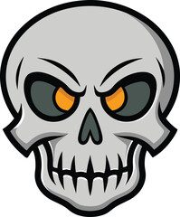 Intricate Skull Vector Art, High-Quality, Scalable, and Ready for Creative Projects