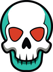 Intricate Skull Vector Art, High-Quality, Scalable, and Ready for Creative Projects