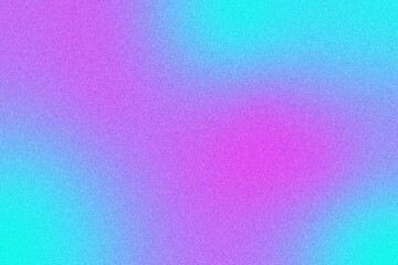 Blue pink noise gradient background, grainy texture, banner design, copy space