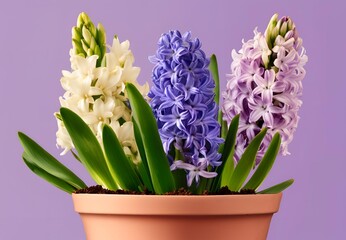 Fototapeta premium purple crocus flowers
