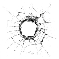 Shattered glass effect