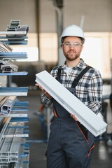 Male worker at a factory