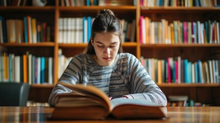 Sociology studies student browsing online resources for research papers