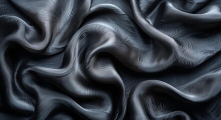 Fototapeta premium Abstract Art, Texture, Silk Fabric, Wrinkled Surface