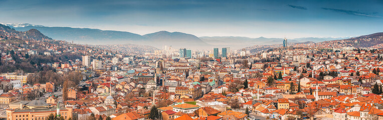 Aerial views of Sarajevo reveal a tapestry of history and modernity, inviting visitors to embark on...