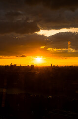 Fototapeta premium Sunset in London