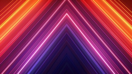 Fototapeta premium Geometric background smooth lines technicolor classic retro.
