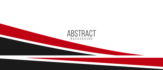 abstract red and black lines background in white background with curves