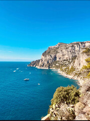 Fototapeta premium view of the coast of the region sea