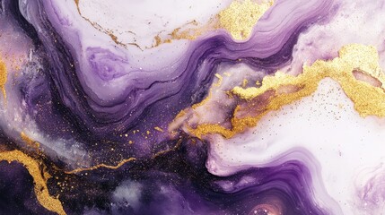 Obraz premium Abstract marble texture in pastel soft color with glitter sparkles with shimmering glitter details. Marble stone flat top view backgrounds