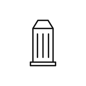 recommend clip art: Granary icon isolated on white background