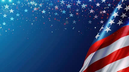 Stars, Stripes, and Liberty: Celebrating Independence Day in the USA.