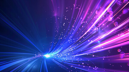 Fototapeta premium abstract background with neon lights