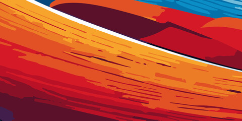 Coloring cartoon theme Background. Multicolor Abstract background design. Vivid color background for any graphic design. colorful waves with abstract Backgrounds. Ai Generated Cartoon theme concept