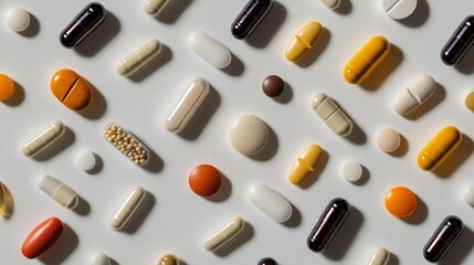 Vitamins, pills, and supplements
