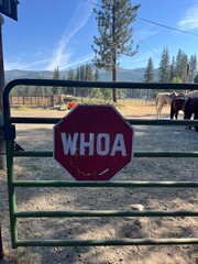 whoa stop sign