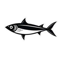 Obraz premium vector art illustration of a Sardine fish 