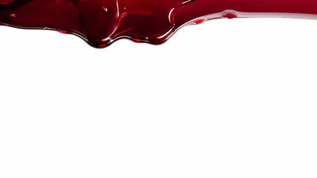 Blood dripping from top of screen, Scary blood drip effect, spooky