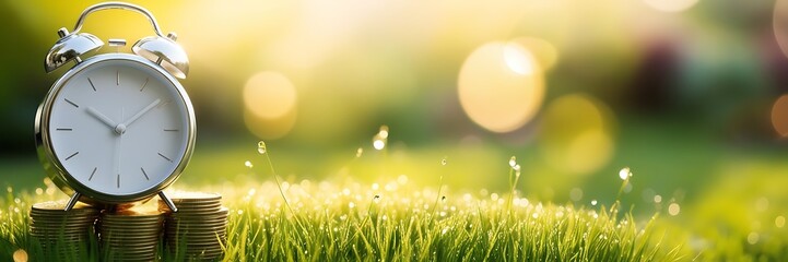 Obraz premium vintage alarm clock, Clock Wallpapers