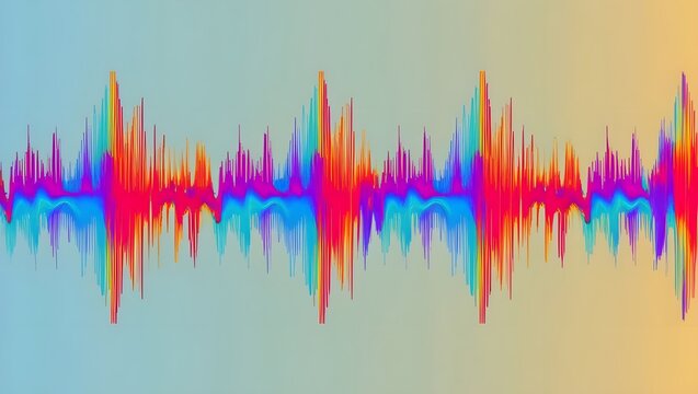 Vivid frequencies: an eye-catching voice spectrogram