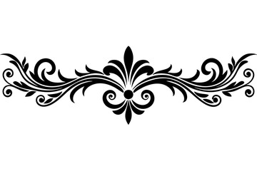 Modern Victorian Baroque Dividers SVG Design | Cut Files for Cricut & Silhouette | Vector Clipart & Graphics Decoration