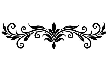 Modern Victorian Baroque Dividers SVG Design | Cut Files for Cricut & Silhouette | Vector Clipart & Graphics Decoration