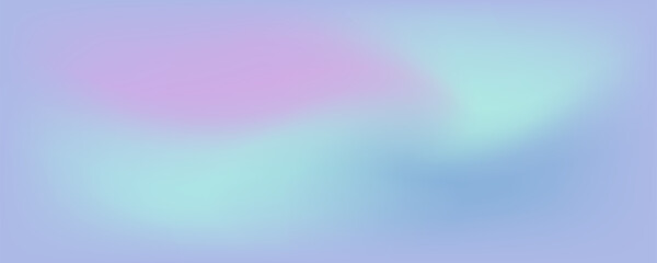 Vibrant flow light spring gradient mesh. vector horizontal simple wave background.