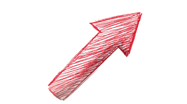 a red and white tie
