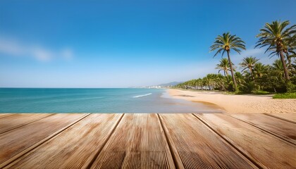 Fototapeta premium Wooden pier in the sea