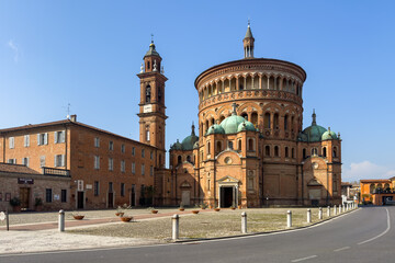 Santa Maria della Croce church in the italian city of Crema, Lombardy Region