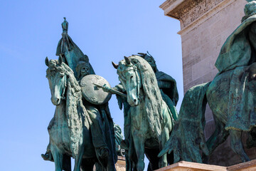 Obraz premium The beautiful city of Budapest in Hungary