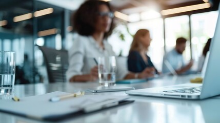 Innovative Team Collaboration: Creative Brainstorming in Stylish Coworking Space