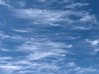blue sky with clouds