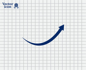 Vector dark color icon on a light background in a cage