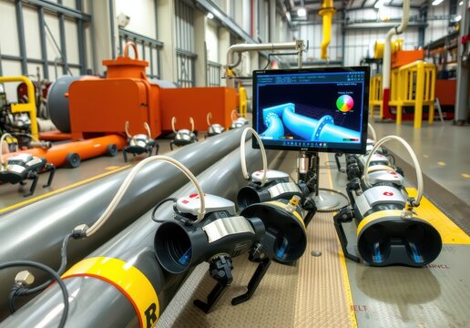 Automated 3D Inspection of Pipelines.