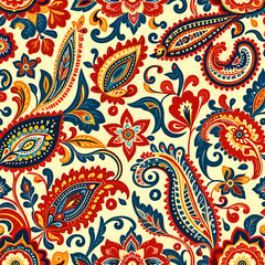 Fototapeta premium pattern with flowers seamless floral pattern 