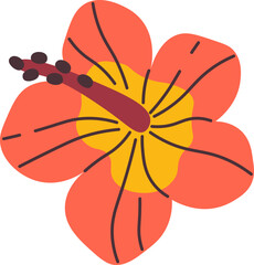 Tropical Exotic Flower