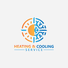 hot and cold logo, heating logo, heating and cooling, logo chaud froid, plumb logo,HVAC logo, Air-conditioning logo, air cooler