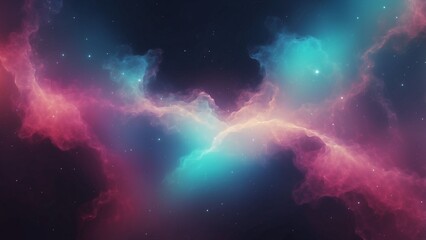 Space nebula abstract background with stars 