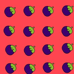 the mangosteen for background