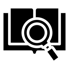 Research Icon Element For Design