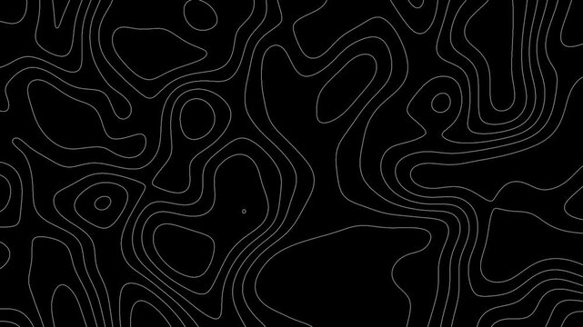abstract topography background motion loop footage video with geo pattern