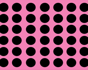 the black circle on background