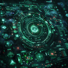 Fototapeta premium electronic circuit board