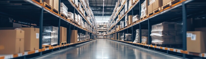 Obraz premium Warehouses process ecommerce returns ensuring customer satisfaction with restocked items 