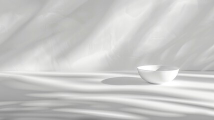A minimalist background with a clean, white surface and subtle, delicate shadows, creating a sense of simplicity and elegance that focuses attention on key elements without distraction