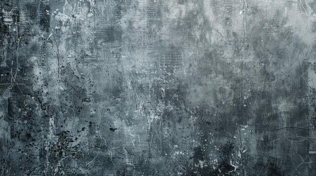 Concrete texture background with a smooth, polished surface in shades of gray creating a sleek and modern look ideal for industrial and contemporary themes
