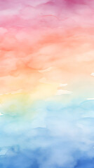 Obraz premium Artistic pastel colors watercolor paint abstract graphic poster background